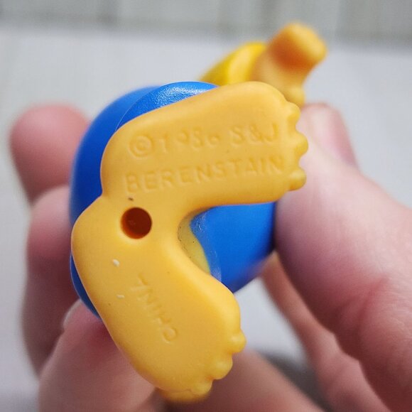 Vintage McDonalds Happy Meal Berenstain Bears Papa Bear Figure 1986 3.5'' Tall - Picture 6 of 8